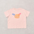 日焼けウサハナバックロゴTシャツ（￥3,490）