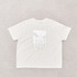 ウサハナシルバー箔プリントTシャツ（￥3,490）