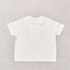 ウサハナシルバー箔プリントTシャツ（￥3,490）