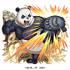 火属性　★5ガチンコファイトクラブ パンダ（進化）