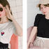 WILLSELECTION ×【HELLO KITTY】刺繍カットトップス