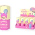 「HIPPERS Monchhichi DECORATIVE MINI FIGURES COLORS:Wink Series」
