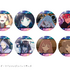 「超かぐや姫！ × andGALLERY Collaboration Cafe」　トレーディング場面写缶バッジ（全8種）