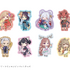 「超かぐや姫！ × andGALLERY Collaboration Cafe」　グッズ購入特典「ダイカットステッカー」ランダム全8種