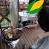 BBQの様子