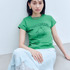 【ポチャッコ】カレッジプリントコンパクトTシャツ
