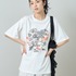 “HELLO KITTY”コラージュ プリントTシャツ　¥5,995 tax in