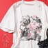 サンリオキャラクターズコラージュプリントＴシャツ　¥5,995 tax in