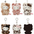 【sanrio houseシークレットコレクション】フラッフィーハローキティアニマルチャーム