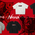 STRICT-G NANGA『機動戦士ガンダム』ロゴラグランTシャツ・ロゴトレーナー
