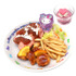 ハローキティのMonster color☆オレンジチキン＆ローストビーフプレート～カップゼリーセット～