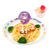 マイメロディのモンスターアクセント チキンの旨辛クリームパスタ＆カップミルクレープセット