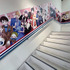 アニメイト池袋本店2F~3F階段広告