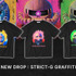 「STRICT-G GRAFFITI『機動戦士ガンダム』Tシャツ」