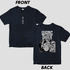 王大人 死亡確認 Tシャツ（両面）（navy）