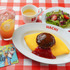 ＜マゴハチキッチン＞ハンバーグオムライスSET3,000円