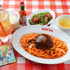＜レストランHACHI＞ハンバーグナポリタンSET(Trad)　3,300円ハンバーグナポリタンSET(Wagyu)　4,400円