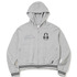 ハローキティ×MARK ＆ LONA　「Hello Skully Zip Hoodie」カラー：GREY