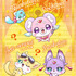 『映画名探偵プリキュア！不思議な庭と 2 人の秘密』キャラクターポスター