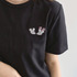 [ねずみくんのチョッキコラボ ] 刺繍半袖Tシャツ