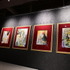 「王家の紋章 原画展」会場の様子