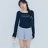 ラメプリントミニＴシャツ