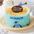 パペットスンスン カラフルクリスマスケーキ
