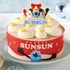 パペットスンスン クリスマスチョコケーキ