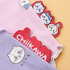 アニメちいかわワッフルヘンリーネックTシャツ