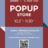 【POP UP STORE】りんくうプレミアム・アウトレット初出店