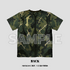 アニメ『刃牙道』×陸上自衛隊 東北方面隊　「迷彩Tシャツ 範馬刃牙」BACK