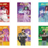 前期・後期共通：レトロポスター風カード（全6種）
