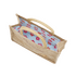 ジュートランチバッグ　日焼け