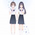 TVアニメ『BLUE REFLECTION RAY/澪』ティザービジュアル（C）コーエーテクモゲームス/AASA