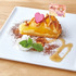 「マクロスΔ × Chugai Grace Cafe」フレイア アップルパイ メイプルシロップ添え（C）2015 BIGWEST