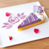 「マクロスΔ × Chugai Grace Cafe」美雲 薔薇踊る紫芋とさつまいものタルト（C）2015 BIGWEST