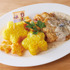 「マクロスΔ × Chugai Grace Cafe」カナメ グリルチキン 白ワインクリームソース（C）2015 BIGWEST