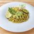 「マクロスΔ × Chugai Grace Cafe」レイナ ジェノベーゼパスタ（C）2015 BIGWEST