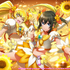 「★4 [陽の光浴びる一輪の花] 明石真秀（＋キュアサンシャイン）」（C）bushiroad All Rights Reserved.（C）2020 DONUTS Co. Ltd. All Rights Reserved.（C）ＡＢＣ-Ａ・東映アニメーション