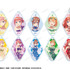 「描き下ろしイラスト トレーディングアクリルキーホルダー 桜ドレスver.（全10種）」単品：715円（税込）／ BOX：7,150円（税込）（C）春場ねぎ・講談社／映画「五等分の花嫁」製作委員会（C）KODANSHA