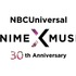 「NBCUniversal Anime × Music 30th Anniversary Project」30周年記念ロゴ
