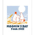 「ムーミンの日」ムーミンの日2022 クリアファイル（C）Moomin Characters TM