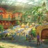 「ジブリパークとジブリ展」ジブリの大倉庫 イメージスケッチ　宮崎吾朗画　（C）Studio Ghibli