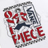 ＜VANSｘONE PIECEコレクション＞ONE PIECE SS TEEWHITE