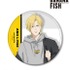 『BANANA FISH』meagratiaコラボ 描き下ろしイラスト 私服ver. BIG缶バッジ（C）吉田秋生・小学館／Project BANANA FISH