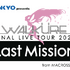 「SANKYO presents ワルキューレ FINAL LIVE TOUR 2023 ～Last Mssion～」ロゴ（C）2023 BIGWEST/MACROSS DELTA PROJECT