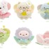 『すみっコぐらし』新テーマ「ざっそうとようせいのお花畑」てのりぬいぐるみ グッズ画像（C）2023 SAN-X CO., LTD. ALL RIGHTS RESERVED.