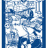 和紙風クリアファイル ［「天空の城ラピュタ」モチーフ(裏デザイン)］495円(税込)（C）RENGAYA （C）Studio Ghibli