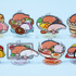 サンリオ「KIRIMIちゃん.10周年デザインシリーズ シークレットアクリルスタンド」（C）2023 SANRIO CO.,LTD.