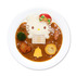 「Puroland Christmas」ハローキティをモチーフにした「歌おう！ピューロキャロルカレー」（C）2023 SANRIO CO., LTD. TOKYO, JAPAN 著作 株式会社サンリオ